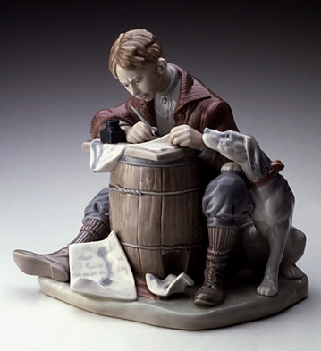 Lladro 1406 LOVE LETTERS Pricing and Reference Guide