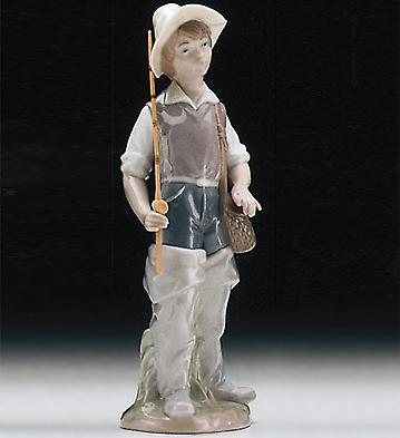 Lladro 4809 FISHER BOY Pricing and Reference Guide