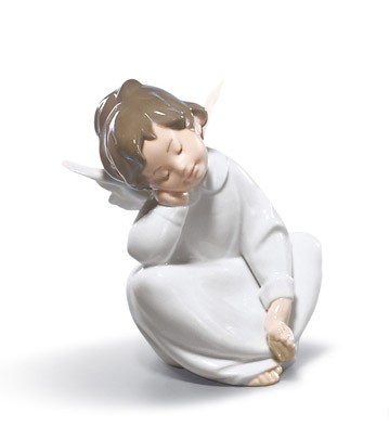 Lladro 4961 ANGEL DREAMING Pricing and Reference Guide
