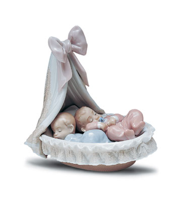 Lladro 6127 SWEET DREAMERS Pricing and Reference Guide