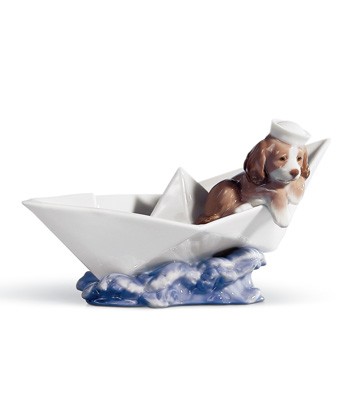 Lladro 6642 LITTLE STOWAWAY Pricing and Reference Guide